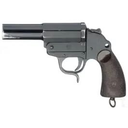 Pistolet éclairant BLM Mod. Heer/1938, code "S/237", avec étui