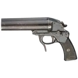Pistolet de signalisation d'aviation à double canon mod. L, code "gpt - 1943"