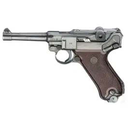 Mauser Pistole 08, code "42 byf", (1942) politie