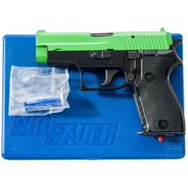 SIG Sauer Mod. P 6 Üb-Laserpistole, Polizei NW, in Box
