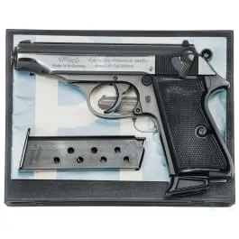 Walther (Ulm) Mod. PP, politie Hessen, in doos