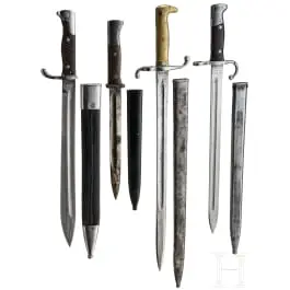 أربعة حراب Mauser، القرنان التاسع عشر/العشرون