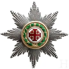 Ordre du Saint-Sépulcre - étoile de poitrine