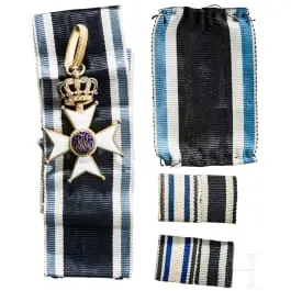 Ewald von Retze - Croix de chevalier de l'ordre militaire Max-Joseph, 1918