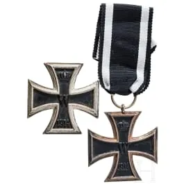 Croix de Fer 1re et 2e classe de 1914