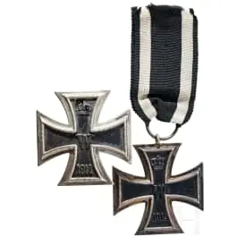 Croix de Fer 1re et 2e classe de 1914
