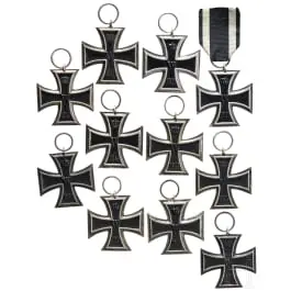 Onze Croix de Fer 2e classe de 1914