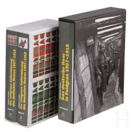 Trois volumes « Die Feldgraue Uniformierung des deutschen Heeres 1907-1918 »