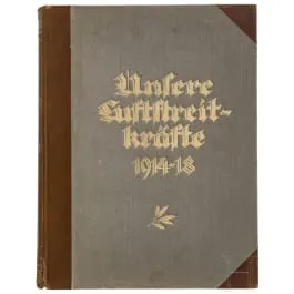 Książka „Unsere Luftstreitkräfte 1914-1918” Waltera von Eberhardt