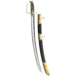 Sciabola da ussaro con guardia ad arco ribaltabile, seconda metà del XVIII sec.