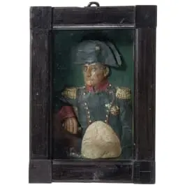 Napoleone I - antico rilievo in cera
