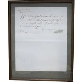 Eugène Napoleon/de Beauharnais (1781 - 1824) - decreto autografo e firmato, ca. 1810