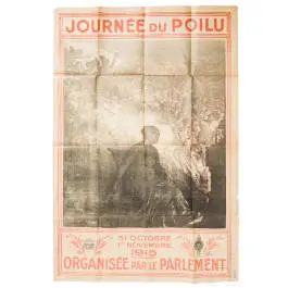Manifesto propagandistico "Journée du Poilu", Prima guerra mondiale