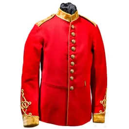 Giacca da uniforme per membri dei 3rd (Prince of Wales's) Dragoon Guards