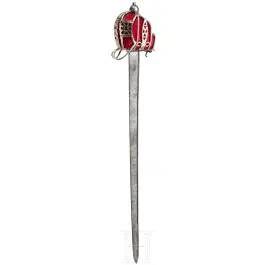 Spada broadsword per ufficiali dei reggimenti Highland, fine XIX sec.