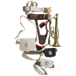 Piccola collezione di militaria britannica, sec. XX