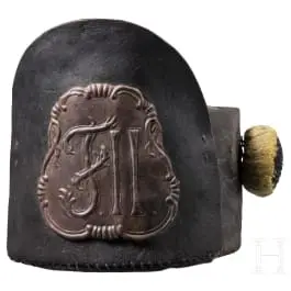 Casco per soldati fucilieri del periodo di regno dell'imperatore Francesco II, 1792 - 1806