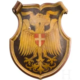 Dřevěná tabule magistrátního oddělení, Vídeň, kolem 1870/80