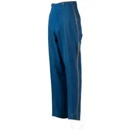 Due pantaloni da uniforme svedesi diversi, circa 1914