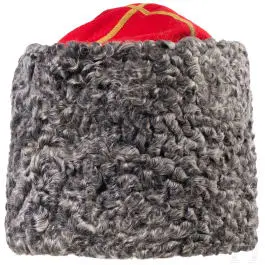 Bontmuts, zogenaamde "papacha", 20e eeuw