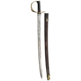Sciabola d'abbordaggio secondo il modello britannico M 1845