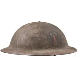 第89步兵师老兵的M 17 "Brodie"钢盔