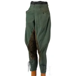 Pantalon de botte gris feldgrau pour cavaliers, 1re moitié du 20e siècle