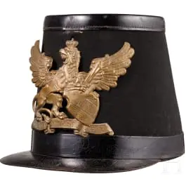 Sciaccò per soldati della fanteria, circa 1850 - 1860