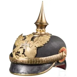 Elmo per ufficiali di riserva dell'esercito del Baden, circa 1900