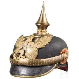 Elmo per ufficiali di riserva dell'esercito del Baden, circa 1900