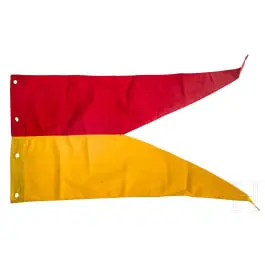 Lansvaan voor manschappen van de Badense of Mecklenburgse cavalerie