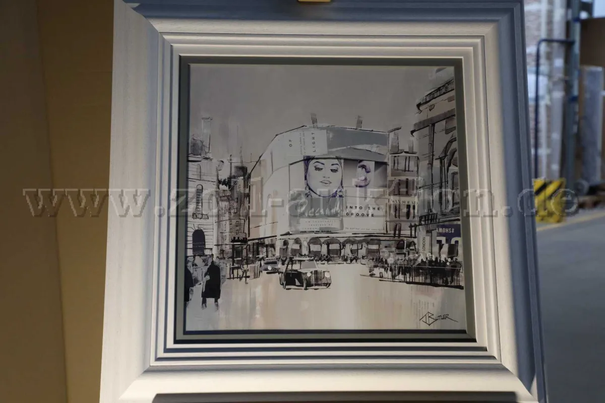 1 Gemälde / Collage "Tonal Study, Picadilly"