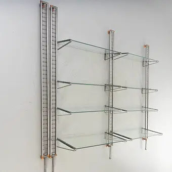 Vegghylle/hyllesystem/modulhylle, sannsynligvis Frankrike, 1990-tallet.