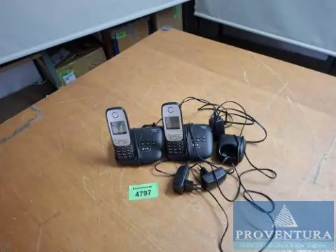 Teléfonos DECT 2 uds. GIGASET A415A, 1 base de carga adicional