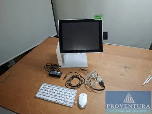 Sistema de PC procedente de antiguo puesto de caja AURES Sango