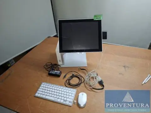 Sistema de PC procedente de antiguo puesto de caja AURES Sango