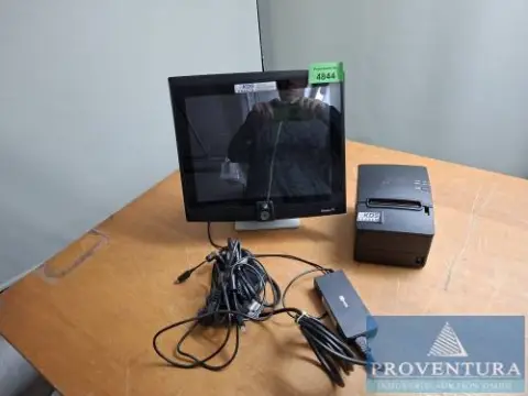 Sistema de PC procedente de antiguo puesto de caja ORDERMAN Columbus 900