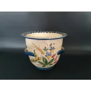 大号陶瓷花盆，直径30厘米，高24厘米