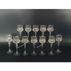 12只水晶酒杯