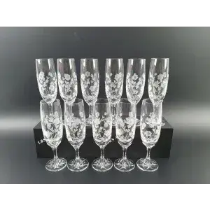 Villeroy & Boch şampanya kadehleri