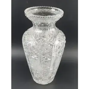 重型水晶花瓶，高40厘米