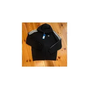 Adidas 拉链连帽衫 S码
