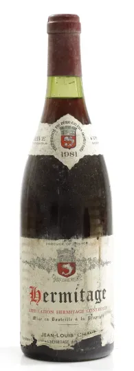 Domaine Jean-Louis Chave Hermitage rouge 1981