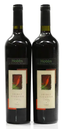 Hobbs Shiraz - Viognier 2005 0,75 l, Hobbs ... ja 1 lisää