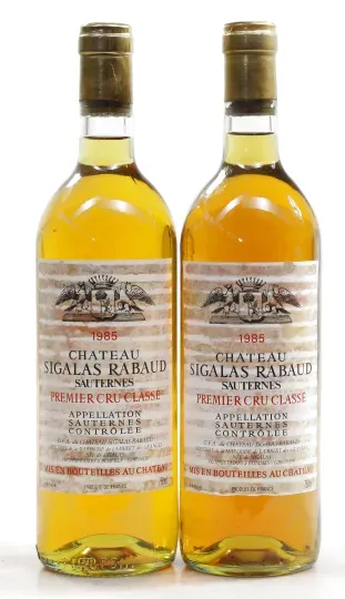 Chateau Sigalas Rabaud Chateau Sigalas Rabaud 1985