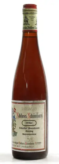 Weingut Schloß Schönborn Erbacher Marcobrunn रीस्लिंग बेरेनाउसलेसे 1976