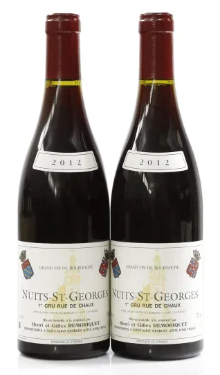 Remoriquet Nuits Saint Georges "Rue de Chaux" 1er Cru 2012