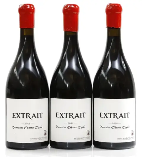 Domaine Chante Cigale Chateauneuf-du-Pape Extrait rouge 2016