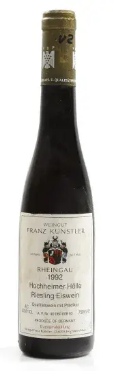Weingut Franz Künstler Hochheimer Hölle Riesling Eiswein 1992