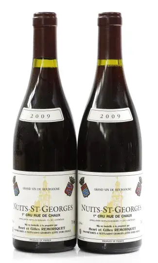 Remoriquet Nuits Saint Georges "Rue de Chaux" 1er Cru 2009